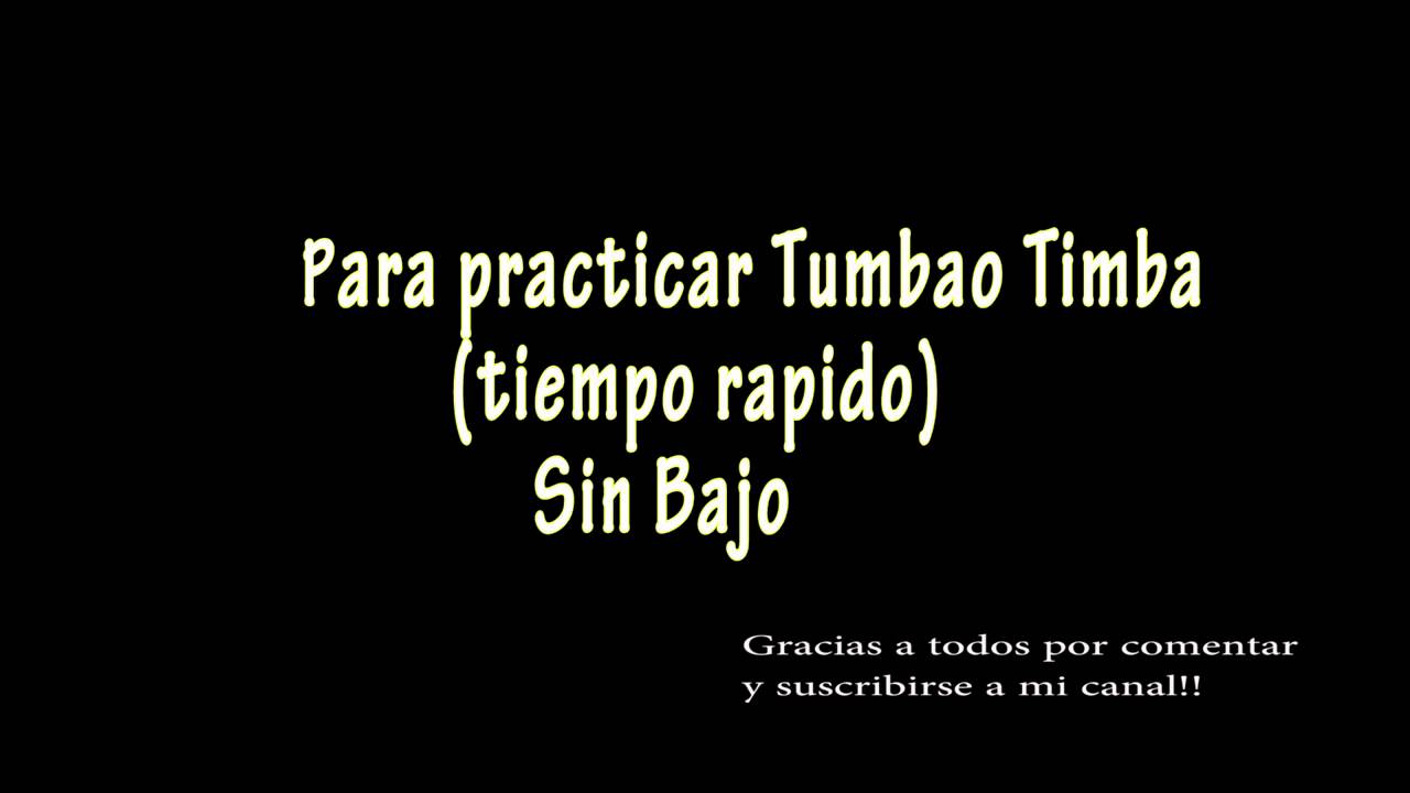 Base ritmica para praticar Tumbao Timba (Sin Bajo)