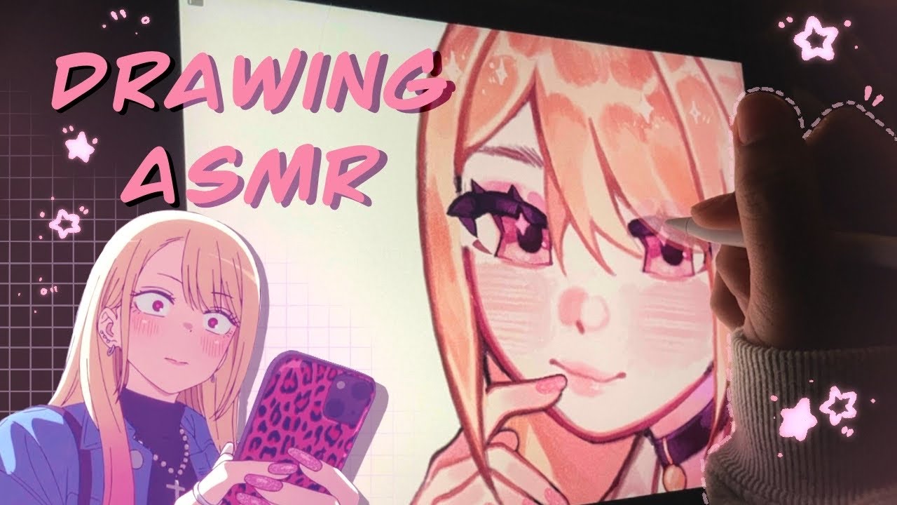 Draw with me ✧˖°. Marin Kitagawa / My Dress up Darling ✧˖°. Ipad ASMR
