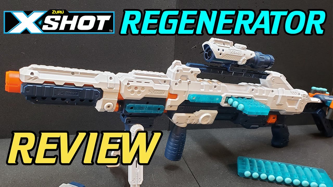 #nerf #nerfblasters XShot Regenerator CHRONO RANGE REVIEW
