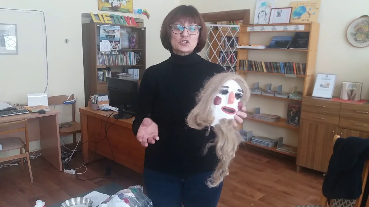 Užgavėnių kaukių gamyba