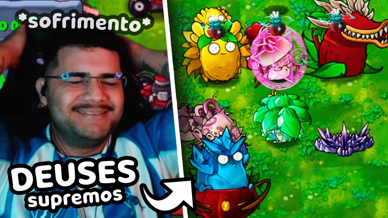 Desafio dos DEUSES SUPREMOS me fez sofrer no pvz fusion 😣🔥 deuses 4