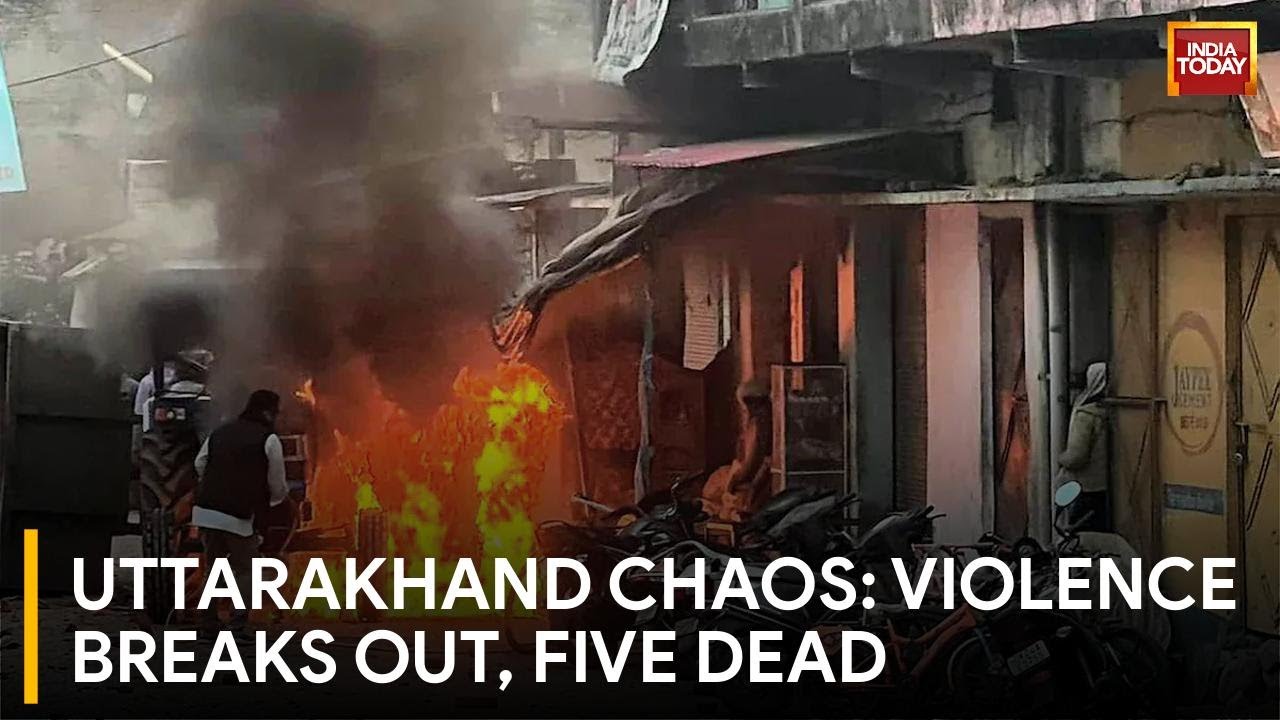 Haldwani Violence: 5 Dead in Violent Clashes Over Demolition In Uttarakhand's Haldwani