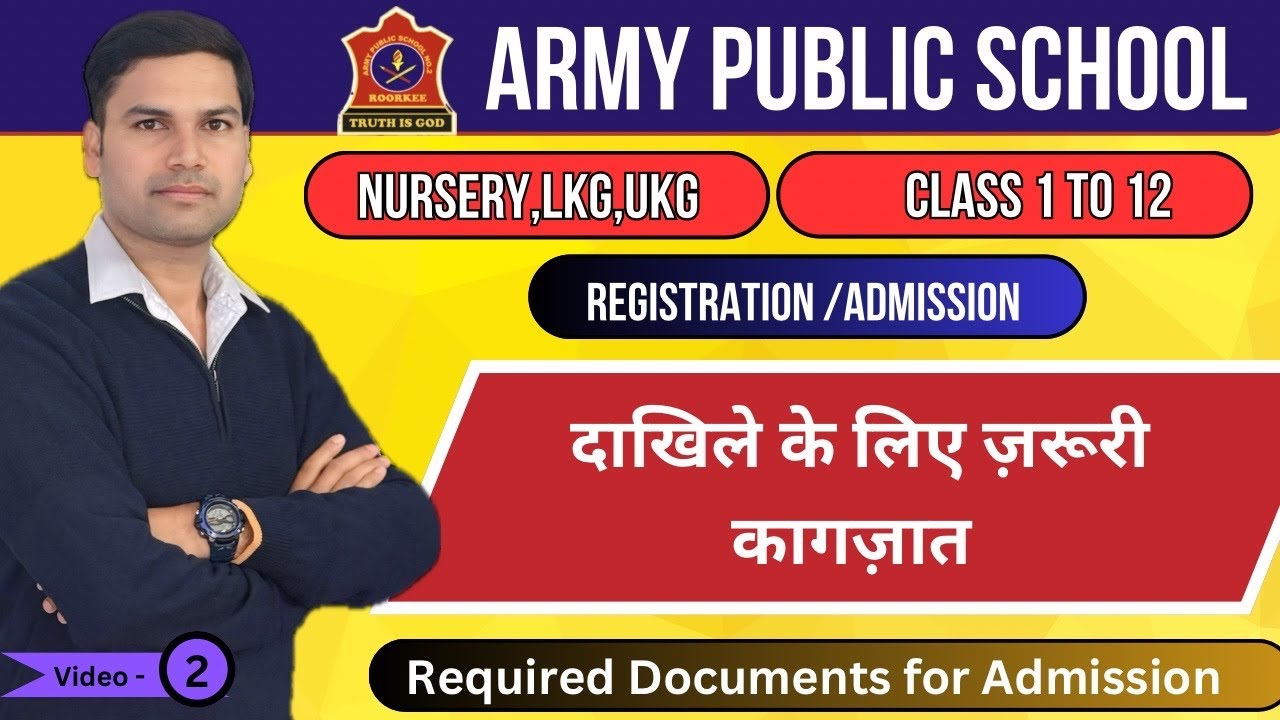 Army School Registration/Admission/APS/2025-26/Required Documents/Central/Sainik/Military/Class-1-12