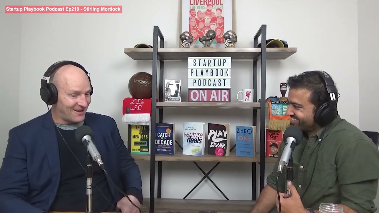 The journey from Wallabies Captain to Tech Investor with Stirling Mortlock | Startup Playbook Ep219