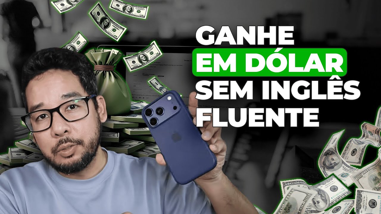 Trabalhar em dólar sem inglês: o que funciona de verdade (e o que é golpe)