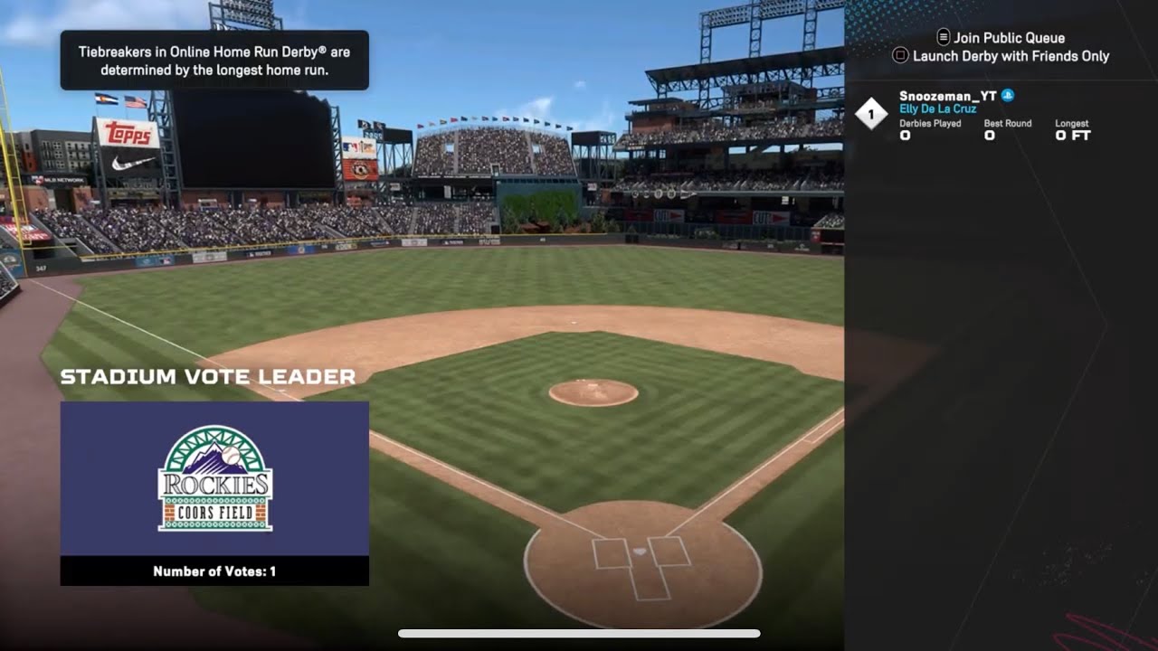 How To Start A Home Run Derby With Your Friends In MLB The Show 25