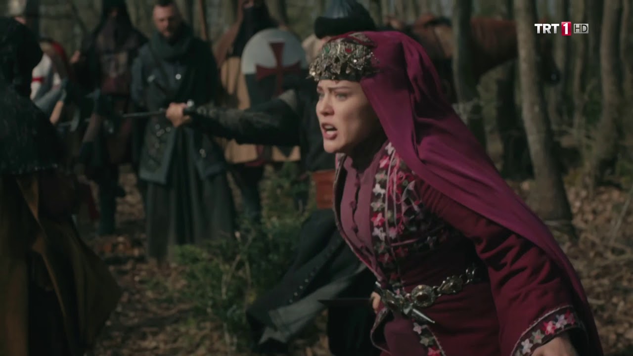 Diriliş Ertuğrul 106. Bölüm - Aslıhan ve Hafsa pusuya düşer