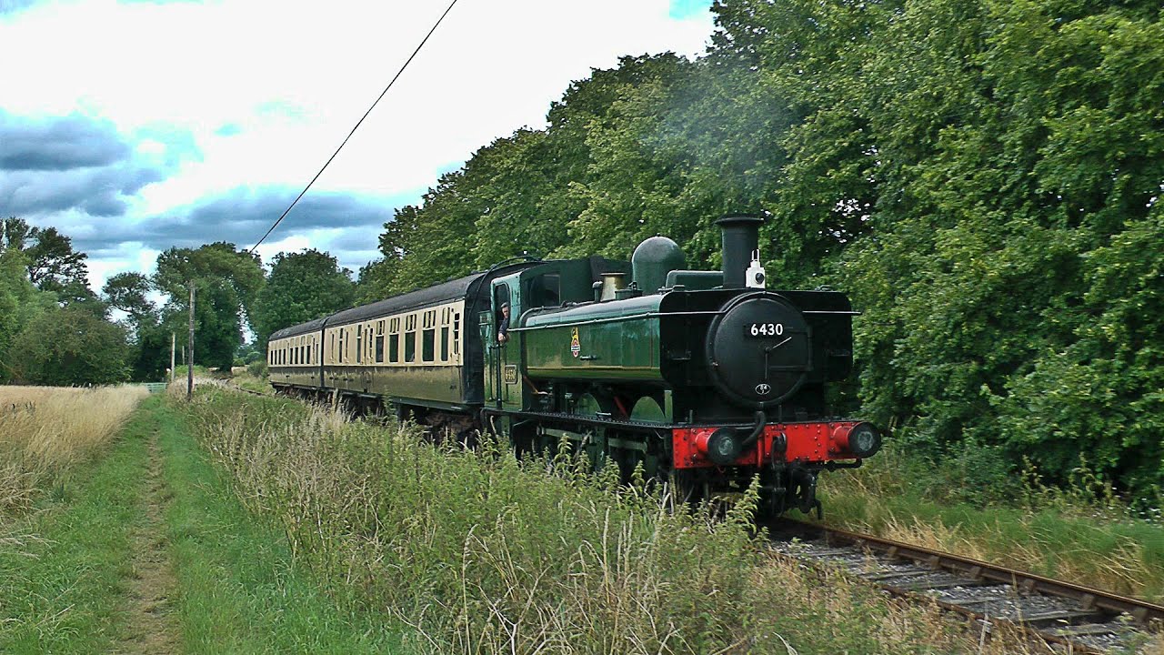 The Bunk Line Pannier - 6430 on the Cholsey & Wallingford Railway - 31/07/16