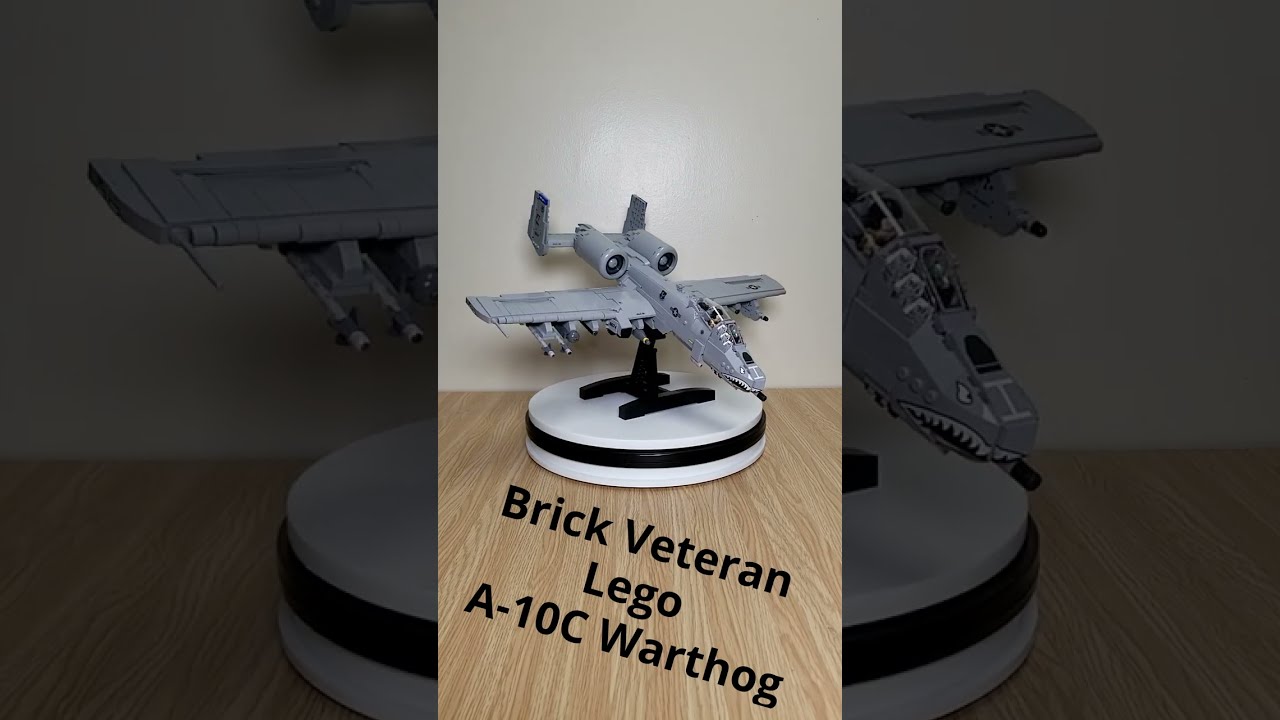 Lego A-10C Warthog Brick Veteran 