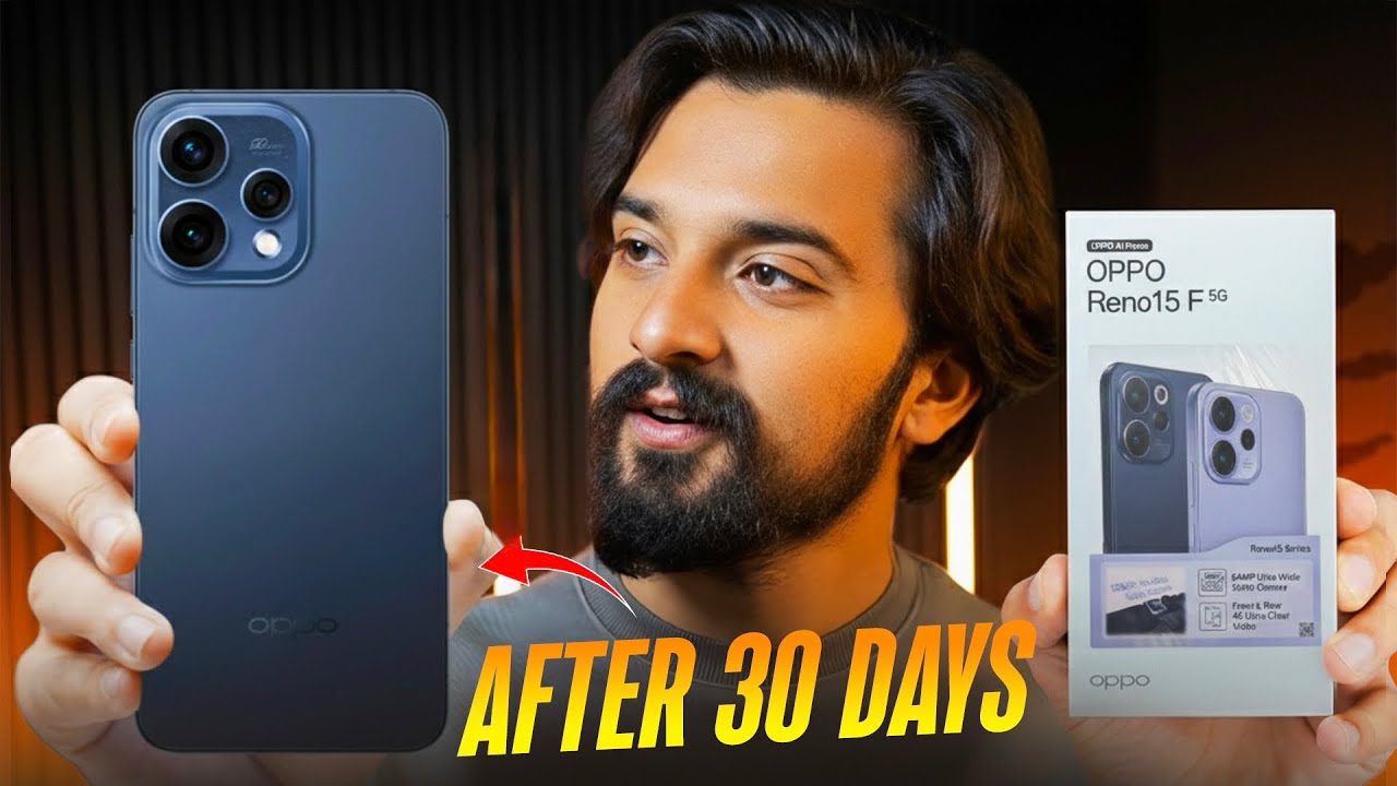 OPPO Reno 15F Review with Camera Test⚡️Best Mobile under 1 Lac in Pakistan 2026?