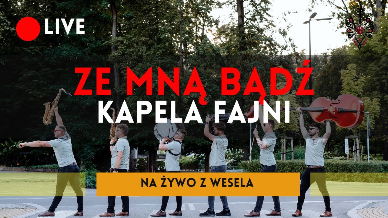 ❇️ ZE MNĄ BADŹ 🔥 LIVE WESELE 2025 ❤️ KAPELA FAJNI 🎶
