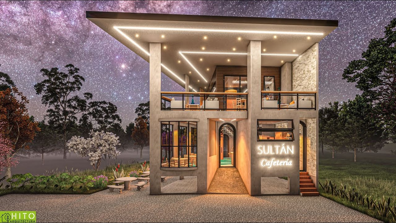 SULTAN  Coffee Shop + Restaurant + Bar - 3D Virtual Video Tour (Preliminary Project) - SAN RAMÓN