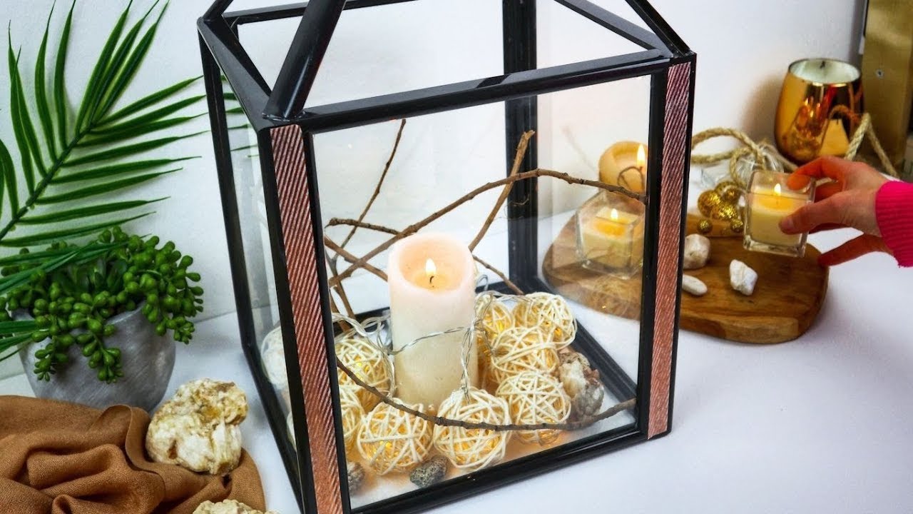 Dollar Tree DIY Lantern - Cheap Dollar Store Craft