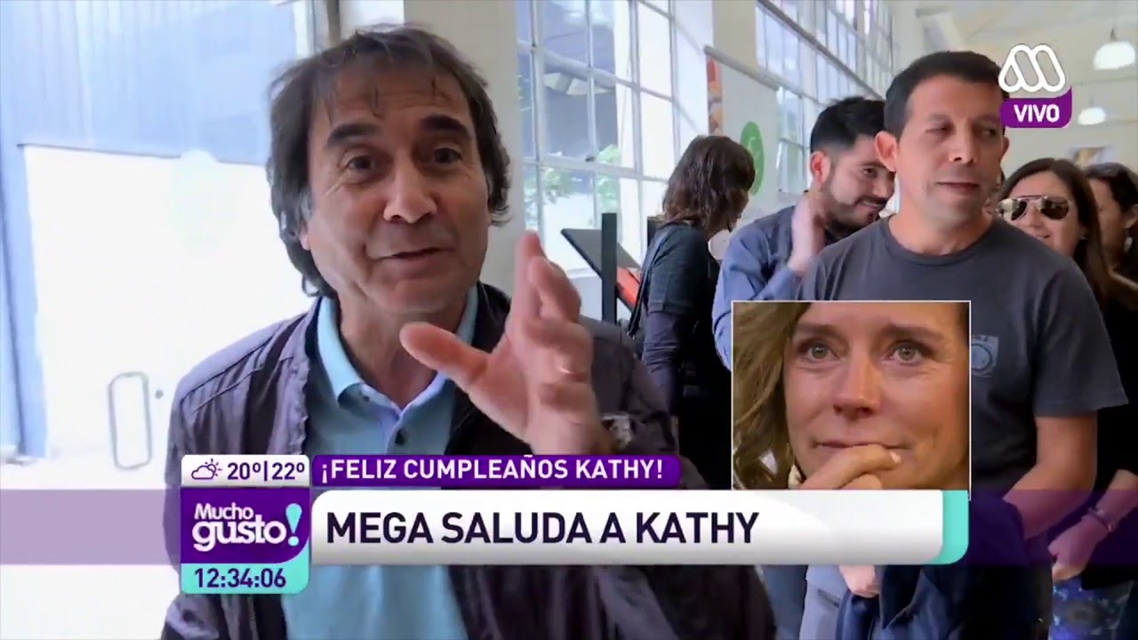 Mega saluda a Kathy en su cumpleaños - Mucho Gusto 2016