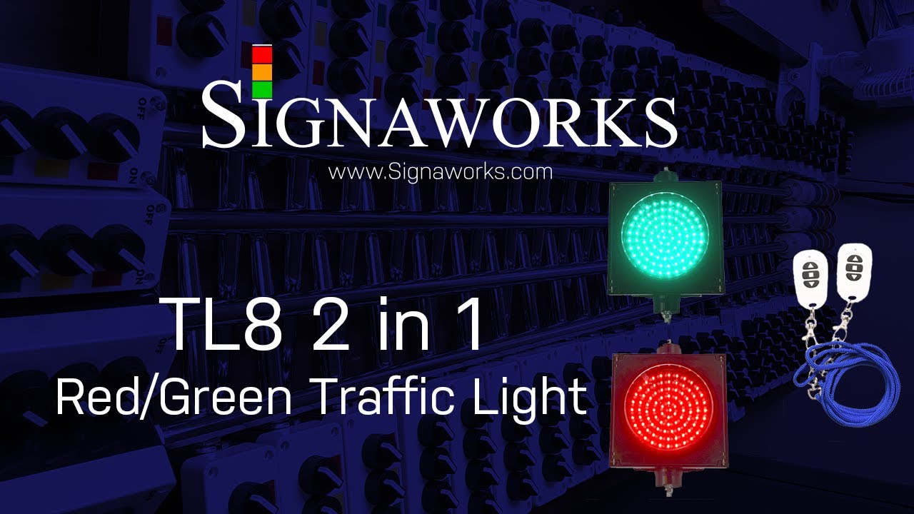 TL8 | 2-in-1 Red/Green Traffic Light