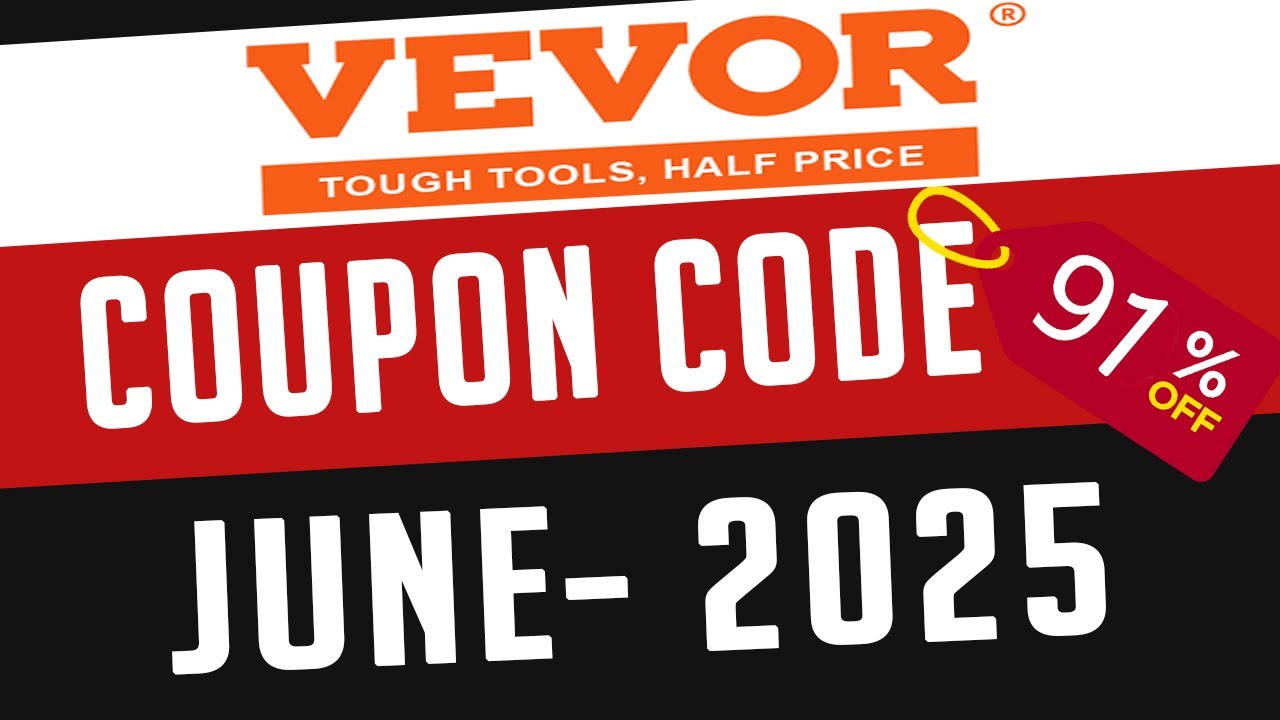 Vevor Coupon Code 2025 🔥 2025 🔥 Updated Today 🔥 Vevor Discount Code 2025