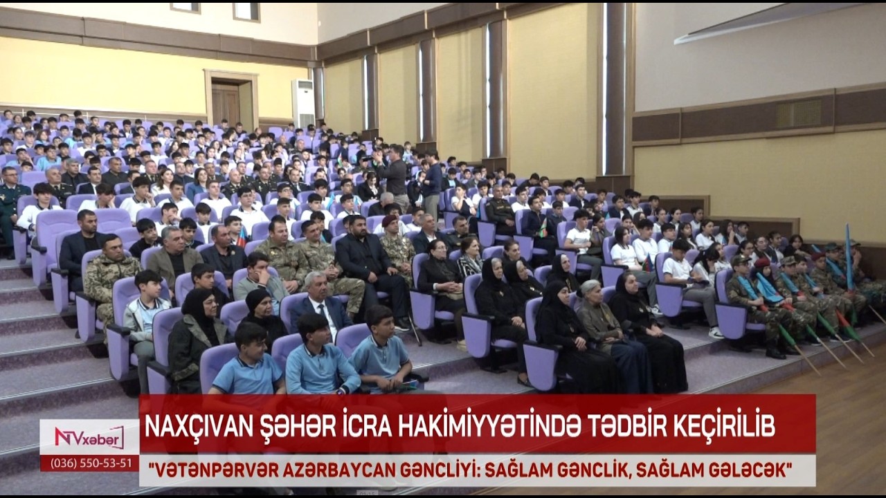 Nax&ccedil;ıvan şəhər İcra Hakimiyyətində tədbir ke&ccedil;irilib