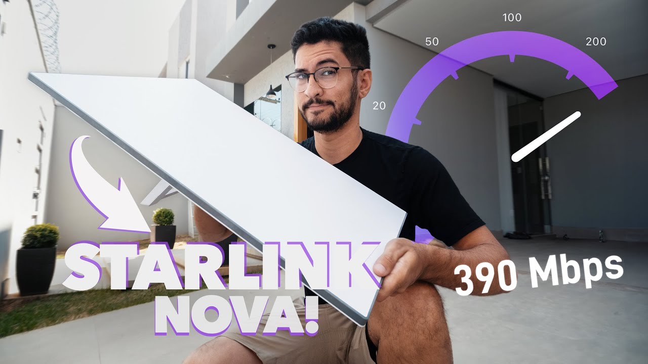 STARLINK BAIXOU O PREÇO DE NOVO! Comprei a Nova Antena de 3ª Geração | Ainda vale a pena?
