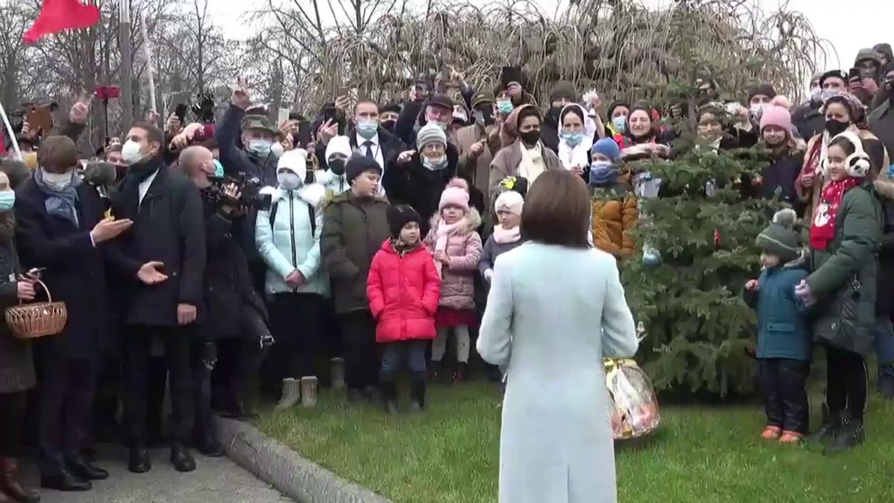 Ceremonia de învestitură a Preşedintelui ales al Republicii Moldova, Maia Sandu