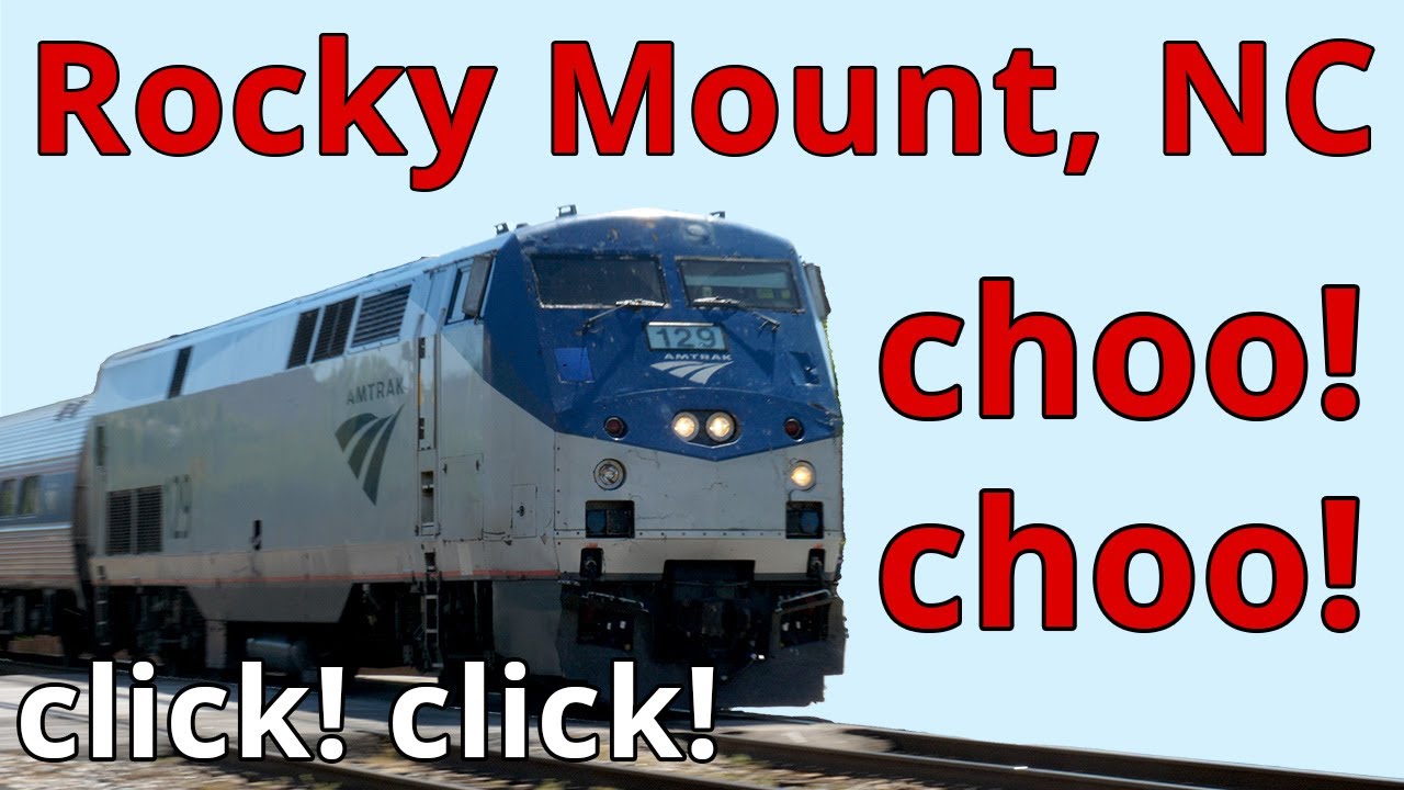 Rocky Mount, NC is Train City, USA!