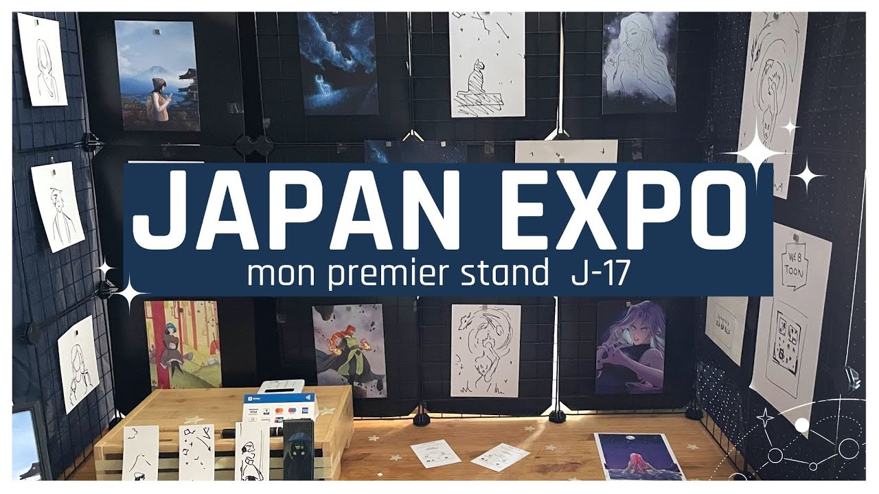 JAPAN EXPO Vlog #1 : Ma première convention d'Artiste