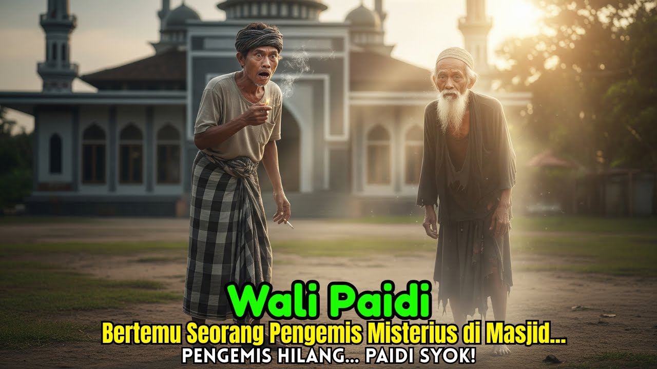 Wali Paidi dan Pengemis Misterius di Masjid – Hilang di Depan Mata, Ternyata Utusan Langit