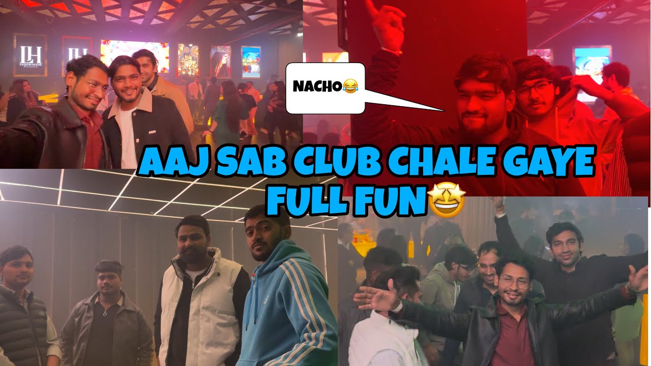 Sab Club Chale Gye🤩 For The First Time😍 | Abhishek | Deepak Anish Comedy 