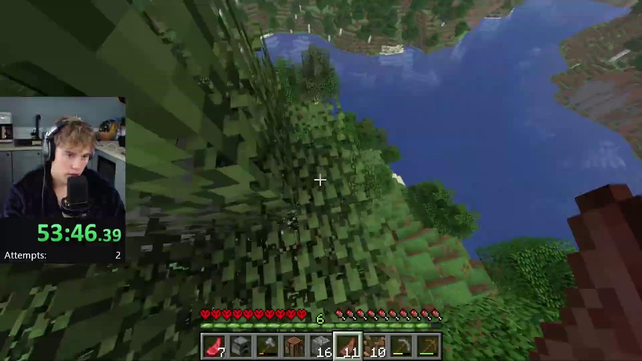 beating minecraft hardcore for the first time