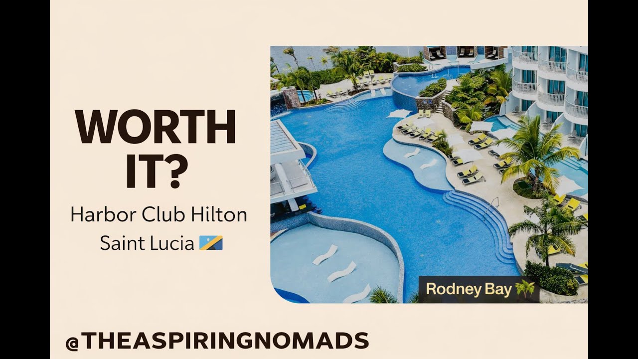 Harbor Club Hilton Saint Lucia Tour | Rodney Bay & Friday Night Street Party