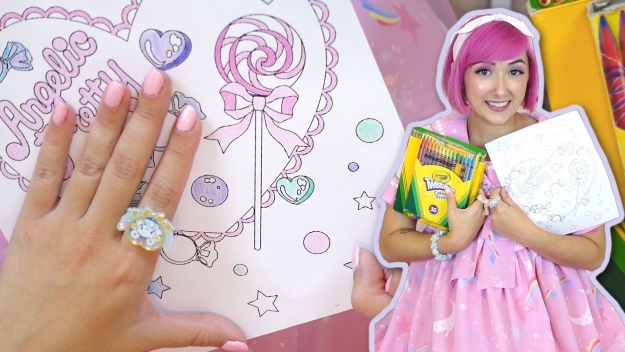Angelic Pretty Coloring Book??? | Let's Talk Lolita, Travel, & Life Updates