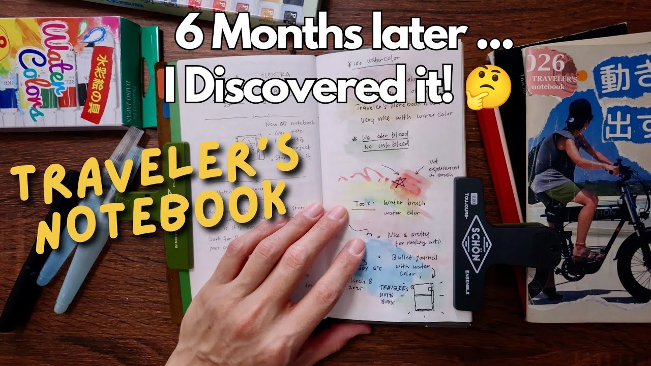 Why You NEED a Traveler&rsquo;s Notebook! (6 Months Review + Art & Journaling Tips)