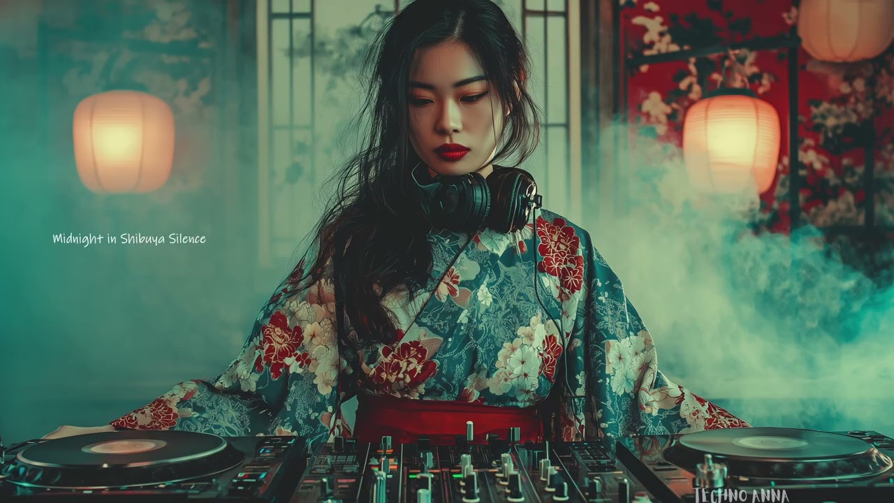 Japanese Dark Cyber Techno 2026 | Ritual Night Drive Through Neon Tokyo