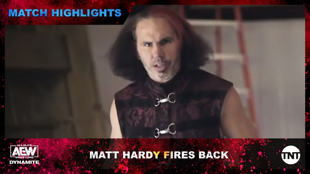 Matt Hardy fires back at Chris Jericho in his AEW promo