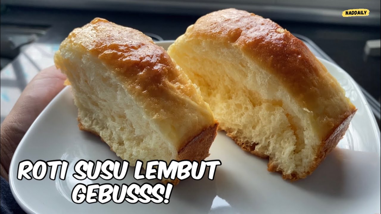 Roti Susu Milkbread | Resepi Bread Maker