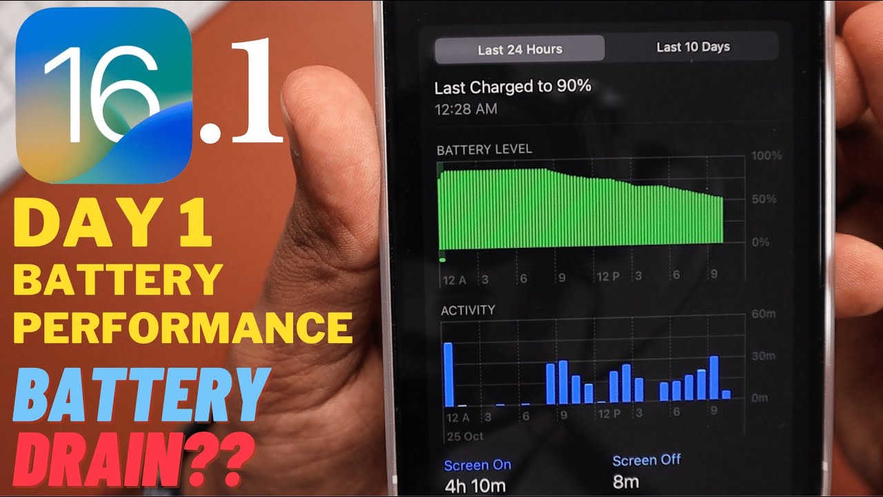 iOS 16.1 BATTERY DRAIN?? Let's Fix It