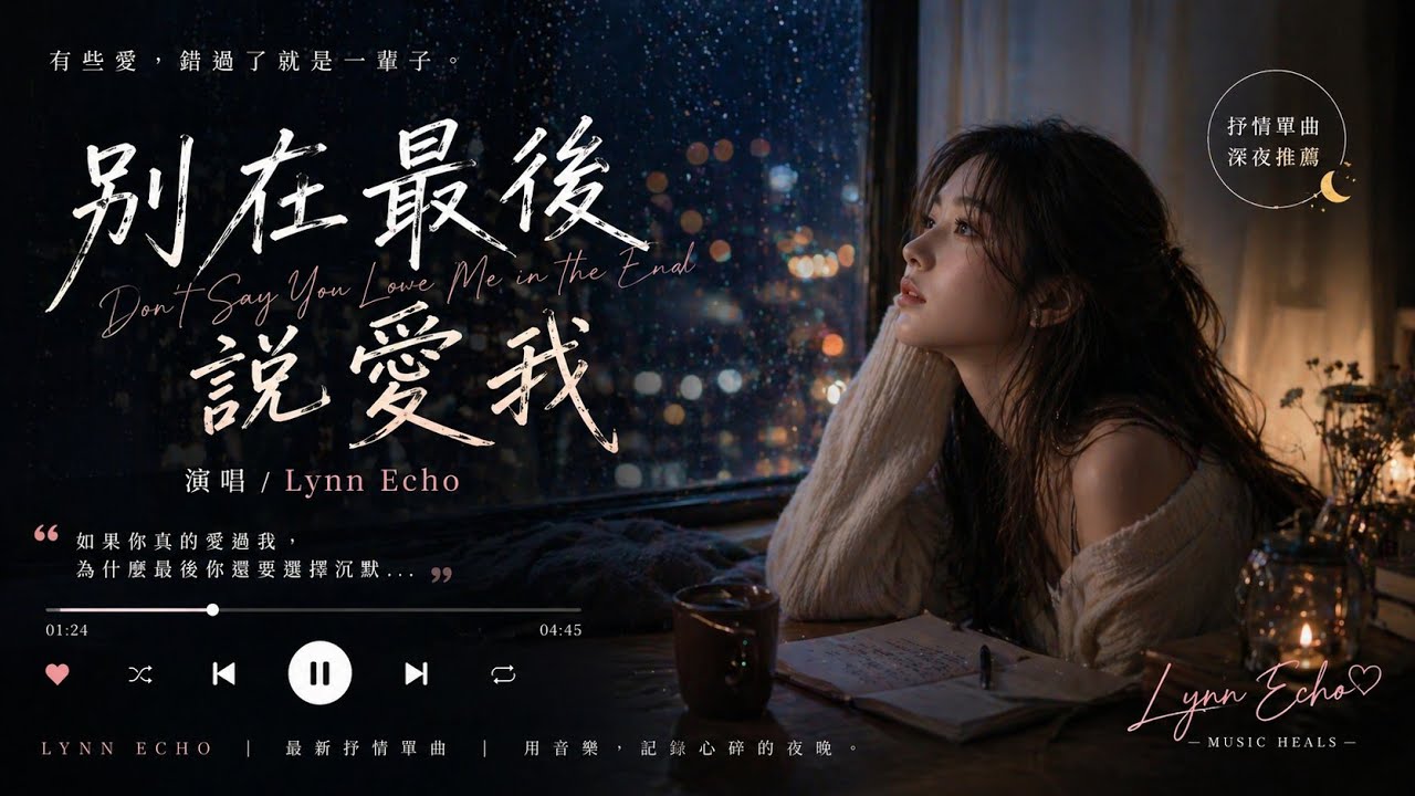 別在最後說愛我｜Lynn Echo｜Official Lyric Video