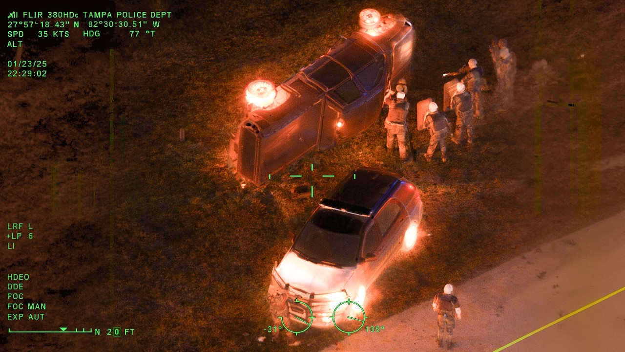 113mph Truck Pursuit Ends in Total Disaster