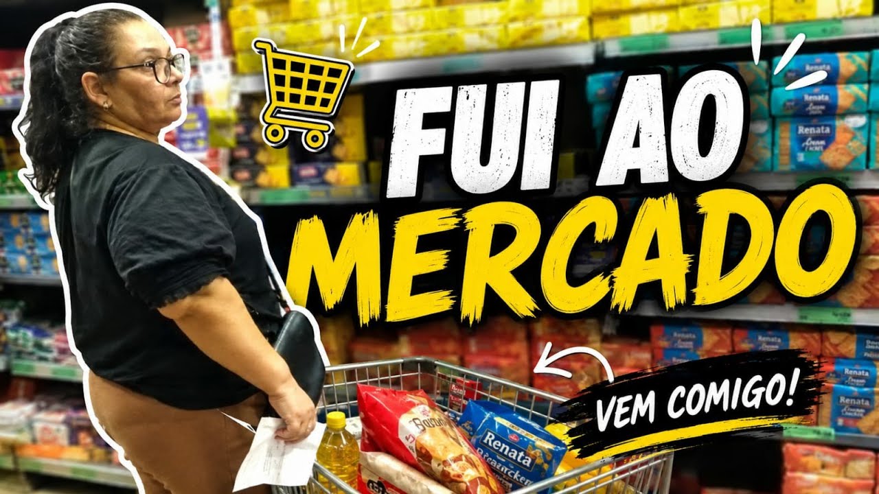 Fui no mercado