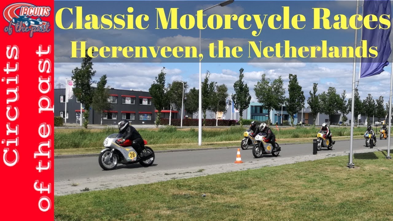 Classic Motorcycle Demo Races Heerenveen (Netherlands) 2019