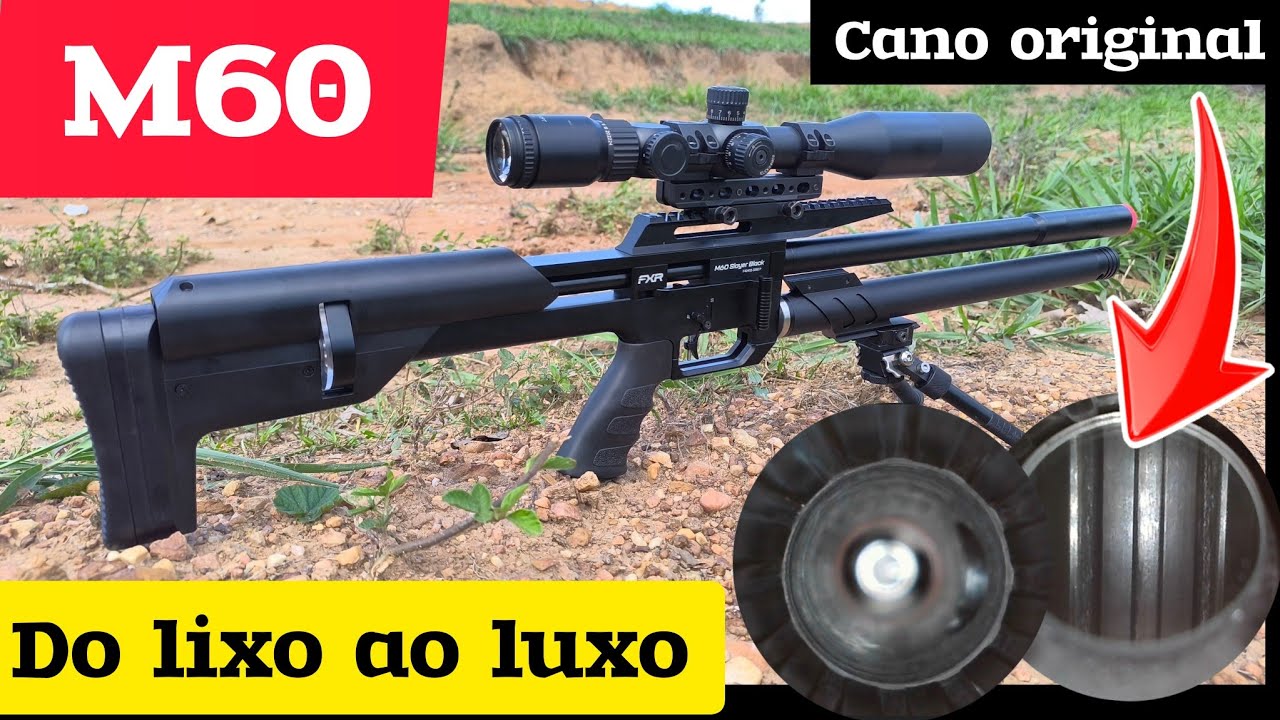 PCP M60 - Filmagem interna do cano: Do lixo ao luxo