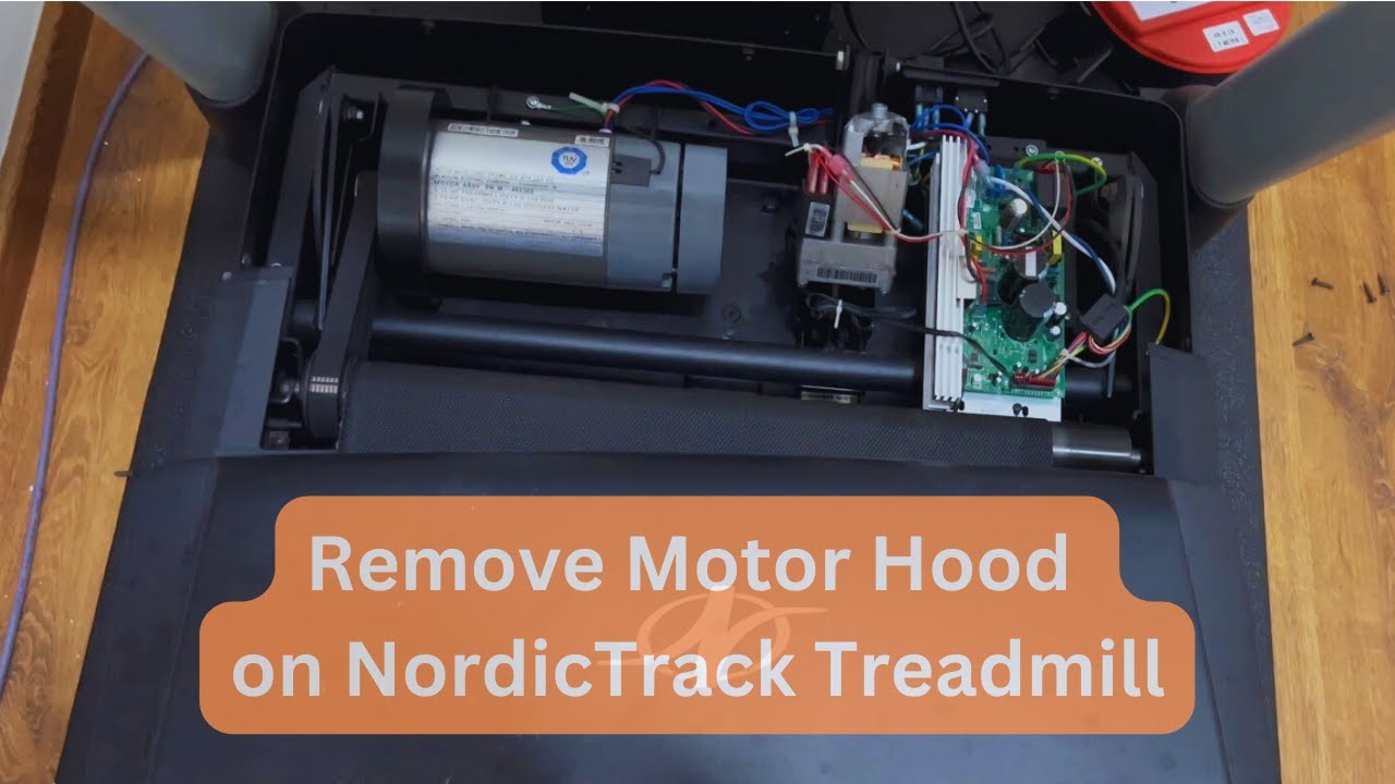 How to Remove Motor Hood on NordicTrack Treadmill