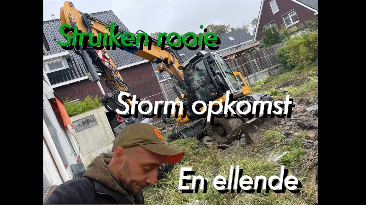 Struiken rooie en storm opkomst #53
