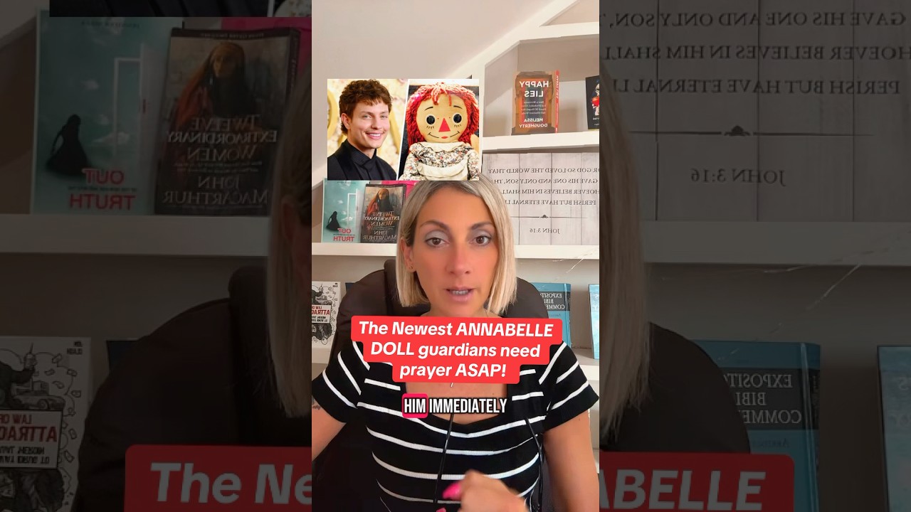 Annabelle doll new guardians need our prayers#annabelle#paranormal#haunted#ghost#demon#prayer #pray
