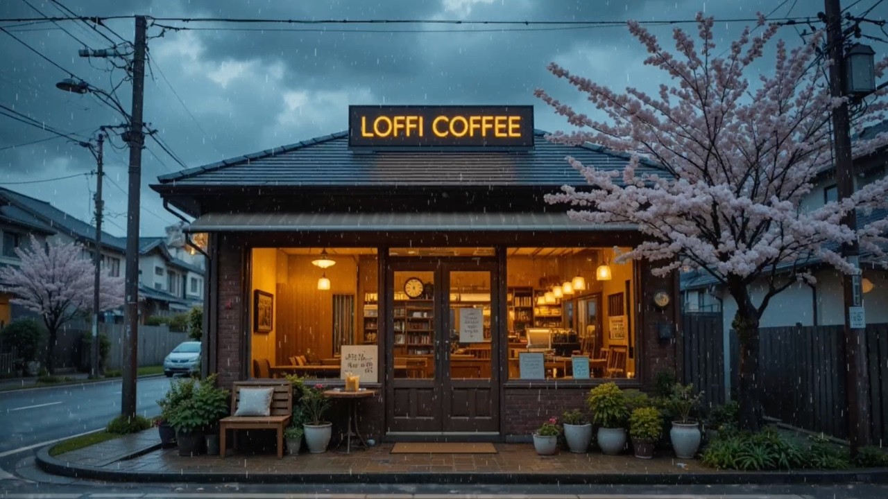 pov: you’re at a lofi coffee shop in japan (lofi hip hop / beats to relax to) lofi 24/7 live