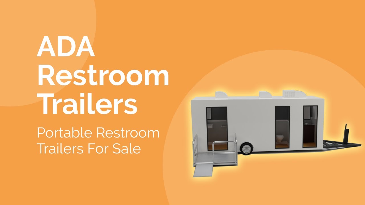 ADA Portable Restroom Trailer | ADA Toilet Trailer | ADA Restroom Trailer For Sale