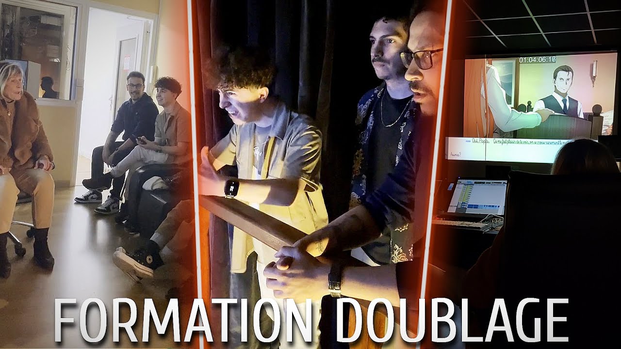 COMMENT SE PASSE UNE FORMATION DE DOUBLAGE ?