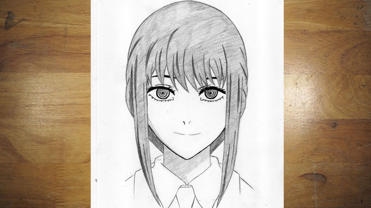 HOW TO DRAW MAKIMA [Chainsaw Man] - Step by Step