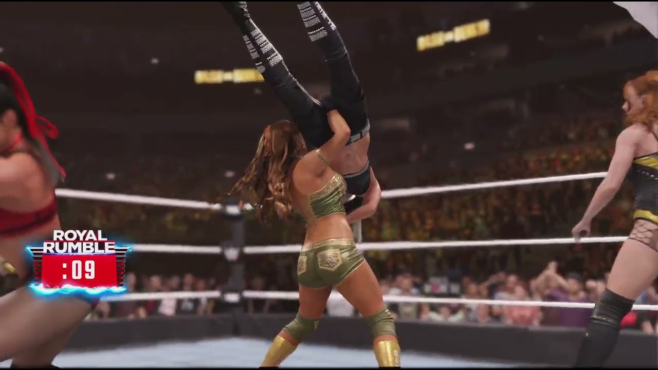 WWE 2K25 30 woman rumble