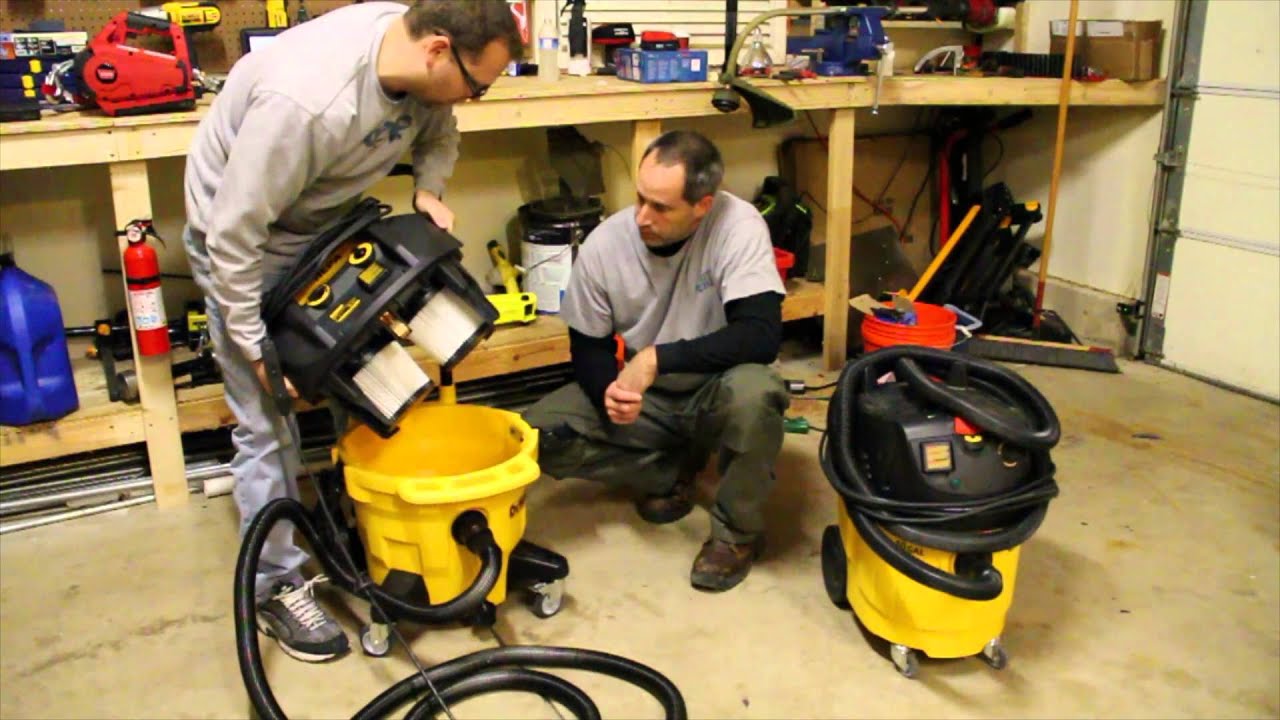 DeWALT DWV012 10 Gallon Dust Extractor with Automatic Filter Clean - Review