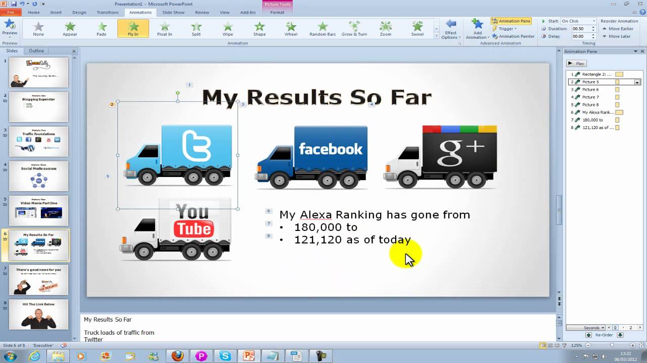 How To Create A PowerPoint Presentation Part Two: Adding Animations and Transitions